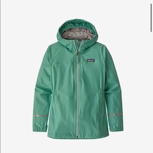 Teal Patagonia Ski Coat